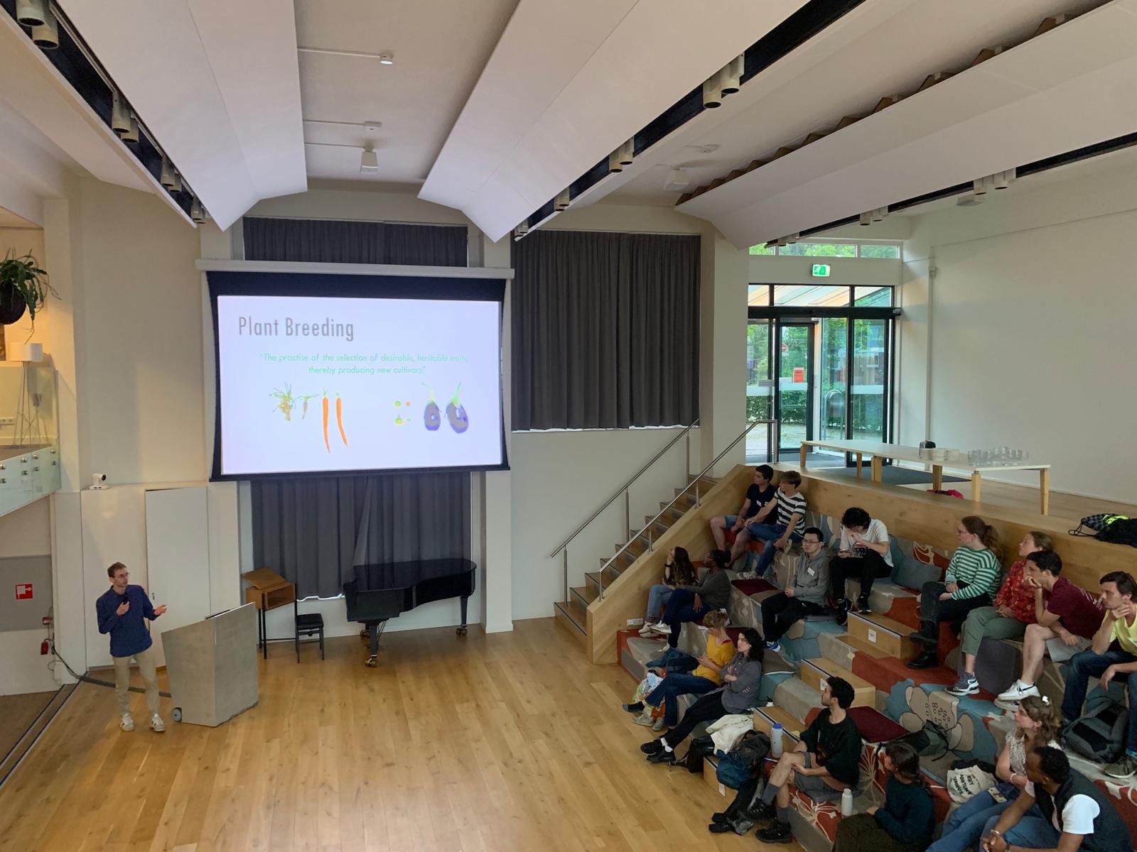 Giving lectures